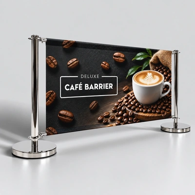 Replacement  Barrier For Deluxe Café Banner