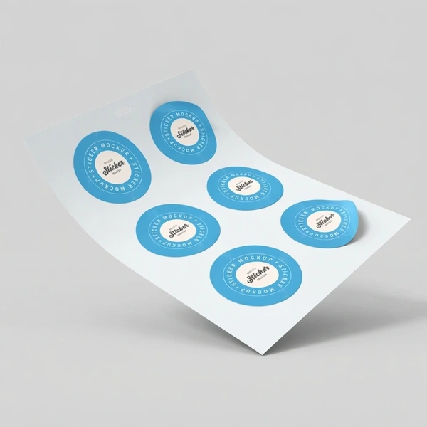  Stickers On Sheet1