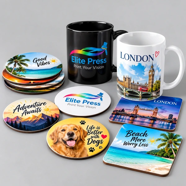 Custom Printed Coasters