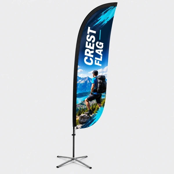  Crest Flag Display