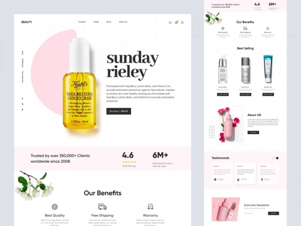  Beauty - Product - Landing - Page - 600x450