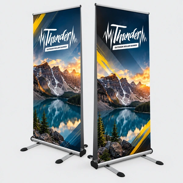  Thunder Outdoor Banner Pair