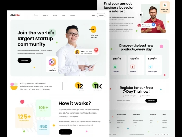  Startup - Agency - Website - 600x450