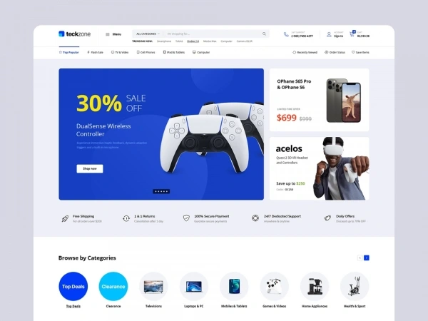  Electronic - Technology - Marketplace - 600x450