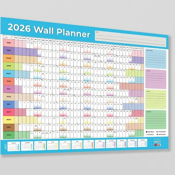  Folded Wall Planner