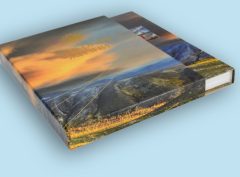 Image of Case binding booklets involves attaching a hard cover (or "case") to the text block (the interior pages).