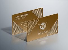 Metallic Business Card