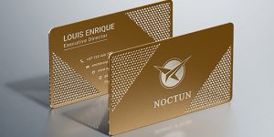 Metallic Business Card