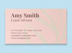 Textured Business Card