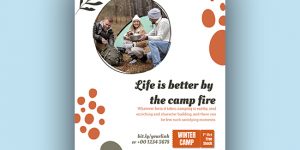 Image of a 40 x 50 poster (measuring 40 inches by 50 inches, or approximately 1016 mm by 1270 mm)