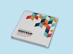 Image of Square Perfect Bound Books (210 x 210mm) with cover.