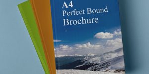 Image of A4-Perfect-Bound-Brochure with cover