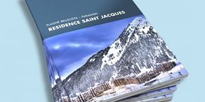 Image of A4 Stapled Booklets, measuring 210 x 297mm with cover.