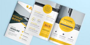 Image of A5 Stapled Booklets with cover