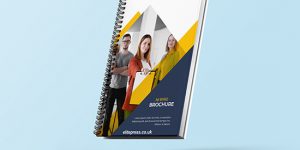 Image of A6 Wiro brochures with cover