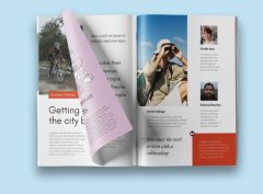 Image of A6 Perfect Bound Brochure with cover