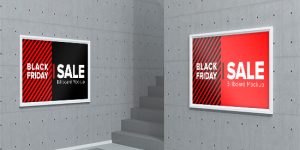 Bill Board Sign Mockup Template