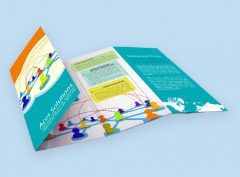 Image of Double Parallel Flyers & Leaflets