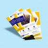 Image of A4 leaflets one of the most common paper sizes, measuring 210mm x 297mm (8.3 inches by 11.7 inches)