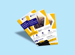 Image of A4 leaflets one of the most common paper sizes, measuring 210mm x 297mm (8.3 inches by 11.7 inches)