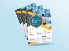 Image of A5 flyers & leaflets one of the most common paper sizes, measuring 210mm x 297mm (8.3 inches by 11.7 inches)