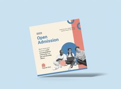 Image of Square flyers & leaflets are printed marketing materials with equal dimensions on all sides